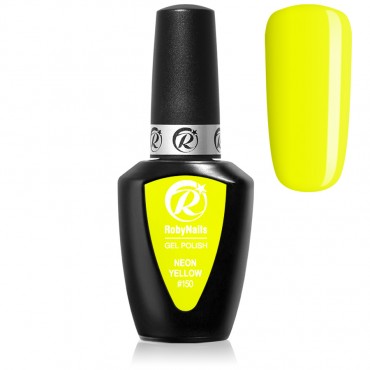 Gel Polish Neon Yellow